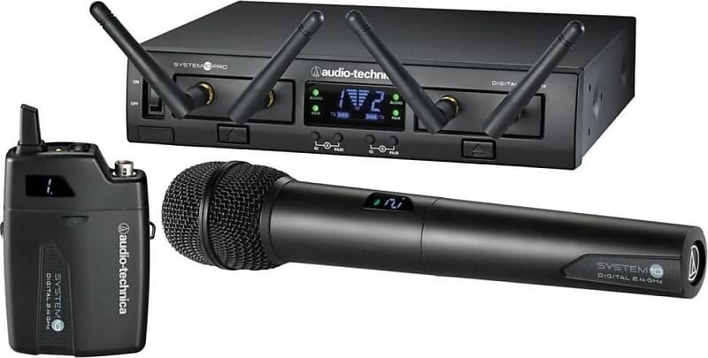 Микрофон Audio-Technica ATW-1312/L System 10 Pro Dual Handheld/Lavalier Wireless Mic System
Микрофон Audio-Technica ATW-1312/L System 10 Pro Dual Handheld/Lavalier Wireless Mic System
