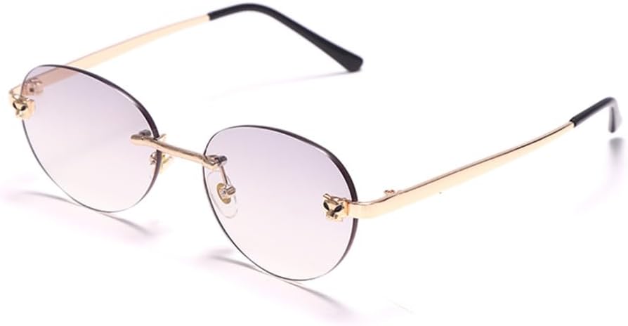 Ретро-солнцезащитные очки овальной формы без оправы 2027 года для женщин, градиентные солнцезащитные очки для мужчин, защита от УФ-излучения UV400, винтажные очки MTZJH, 4
Ретро-солнцезащитные очки овальной формы без оправы 2027 года для женщин, градиентные солнцезащитные очки для мужчин, защита от УФ-излучения UV400, винтажные очки MTZJH, 4