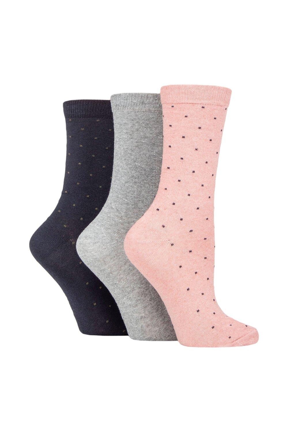 3 пары носков из 100% переработанного хлопка в горошек SOCKSHOP TORE, мультиколор
3 пары носков из 100% переработанного хлопка в горошек SOCKSHOP TORE, мультиколор