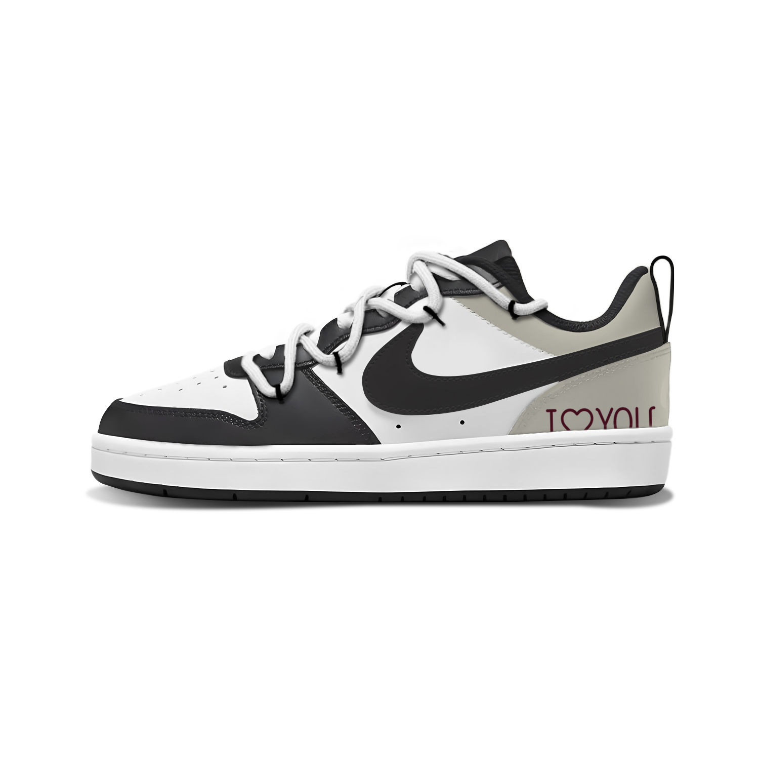 Nike Court Borough устойчивые к истиранию низкие кроссовки для скейтбординга Black Gray детские
Nike Court Borough устойчивые к истиранию низкие кроссовки для скейтбординга Black Gray детские