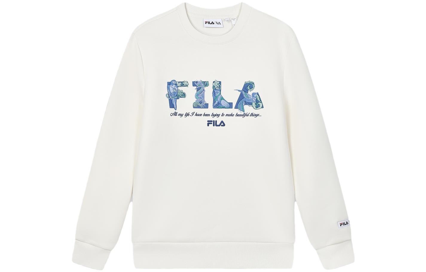 V&a X Толстовка мужская белая Fila, белый
V&a X Толстовка мужская белая Fila, белый