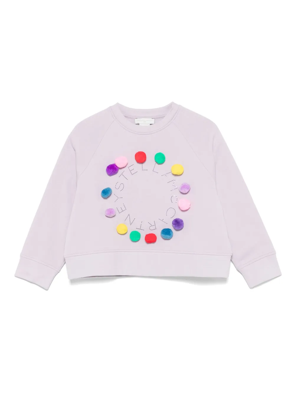 Толстовка с помпонами Stella McCartney Kids, фиолетовый
Толстовка с помпонами Stella McCartney Kids, фиолетовый