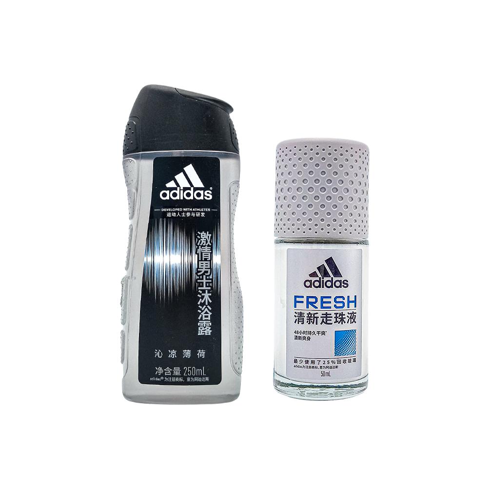 Набор Passion Body Care для ухода за кожей успокаивающий ароматический антиперспирант 50мл + гель для душа 250мл Adidas
Набор Passion Body Care для ухода за кожей успокаивающий ароматический антиперспирант 50мл + гель для душа 250мл Adidas