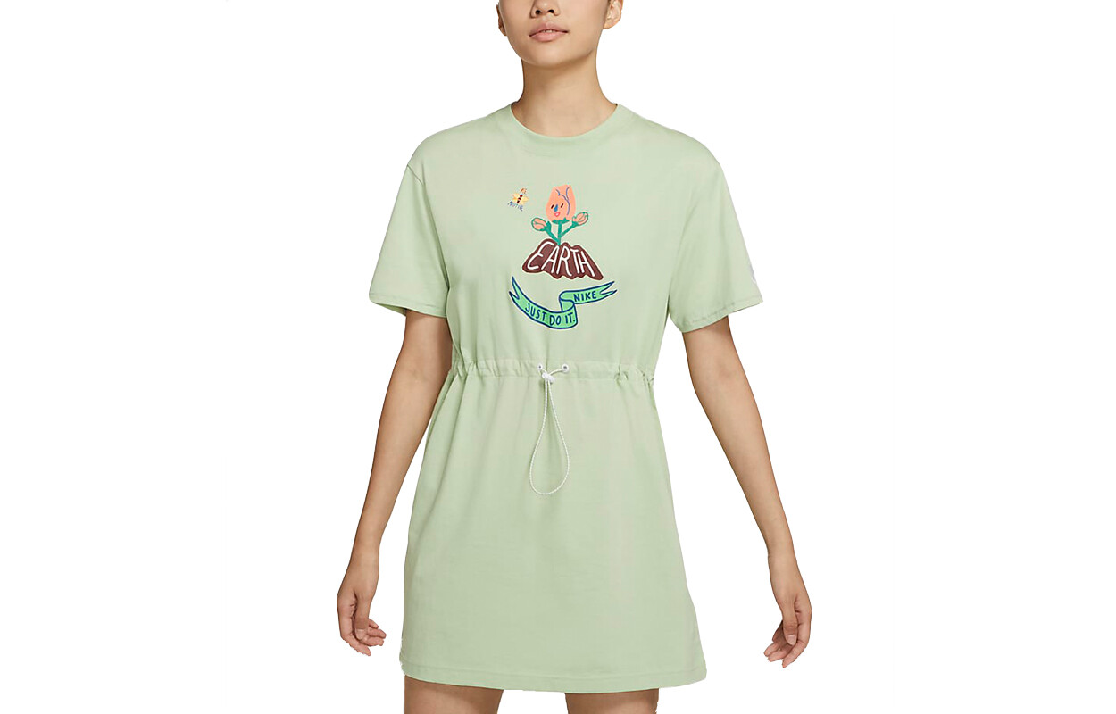 Платье с короткими рукавами женское светло-зеленое Nike
Платье с короткими рукавами женское светло-зеленое Nike