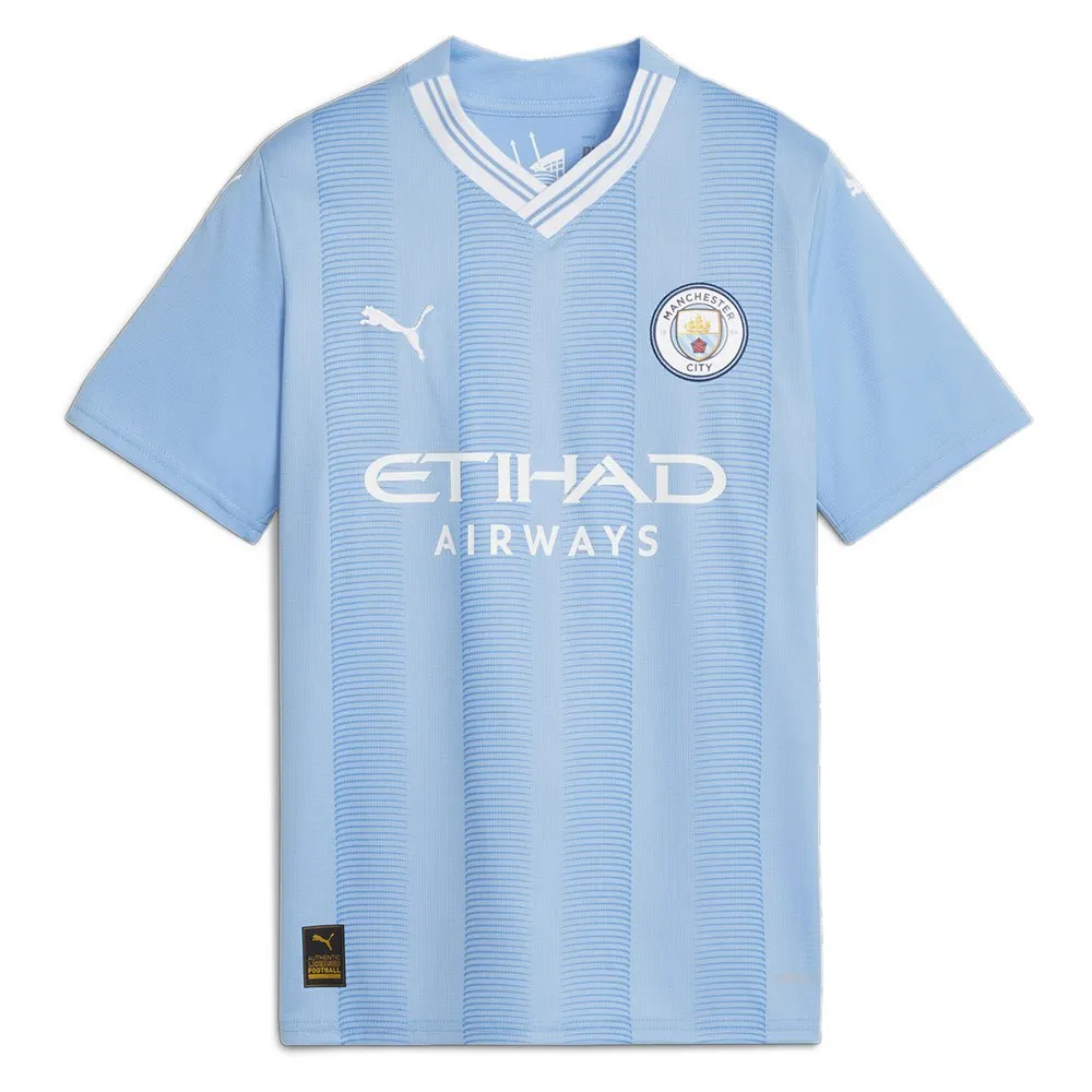 Футболка с коротким рукавом Puma Manchester City FC Replica 23/24 home junior, синий
Футболка с коротким рукавом Puma Manchester City FC Replica 23/24 home junior, синий