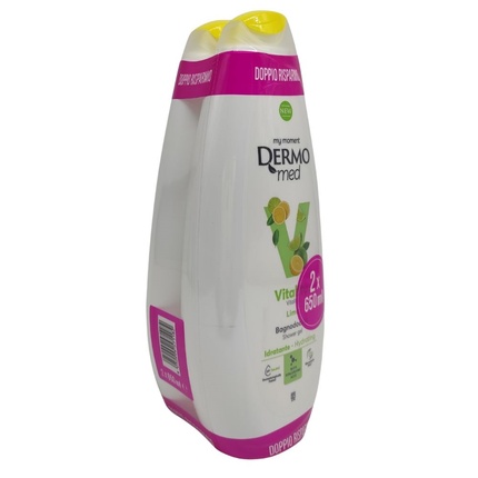 Гель для душа 650 мл x 2 Vitality Lime Dermomed
Гель для душа 650 мл x 2 Vitality Lime Dermomed