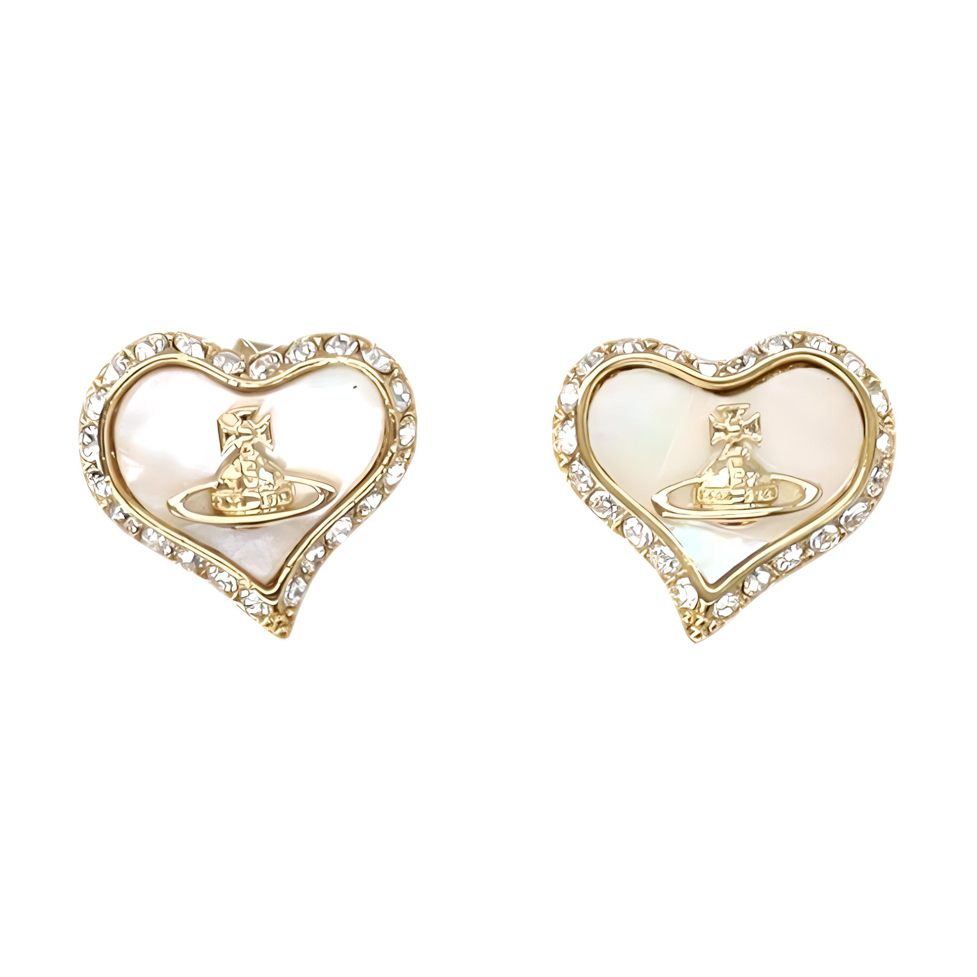 Серьги Orb в форме сердца с декоративными элементами Vivienne Westwood
Серьги Orb в форме сердца с декоративными элементами Vivienne Westwood