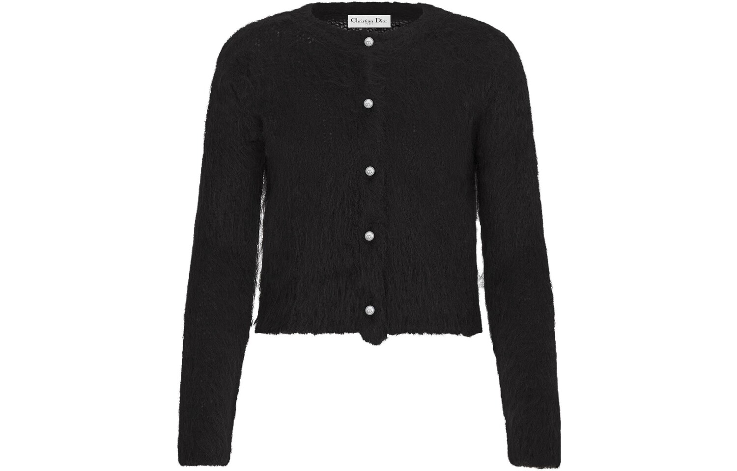 Кардиган женский Dior короткий, черный
Кардиган женский Dior короткий, черный