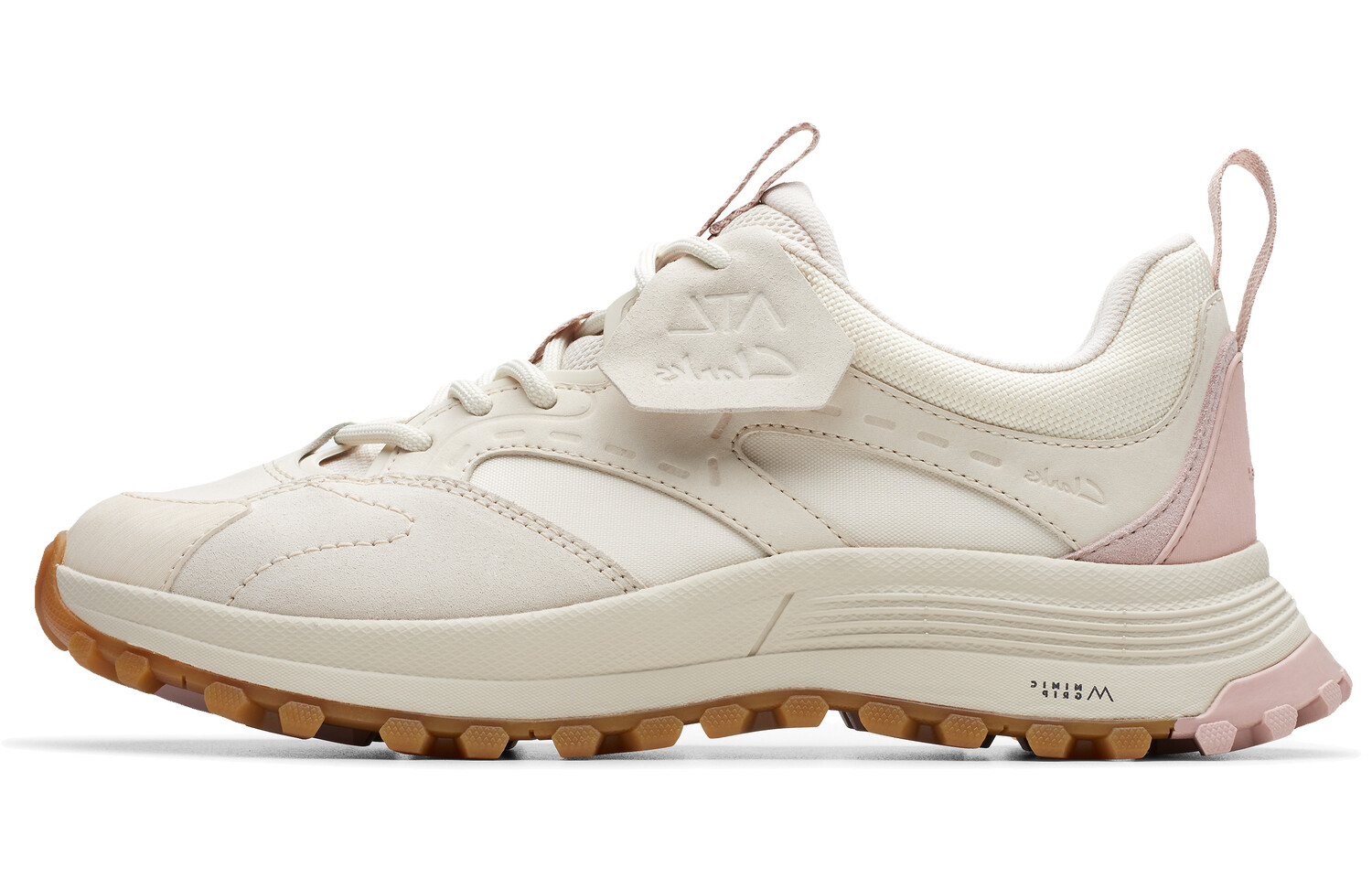 Кроссовки для активного отдыха женские с низким верхом белого цвета Clarks 
Кроссовки для активного отдыха женские с низким верхом белого цвета Clarks