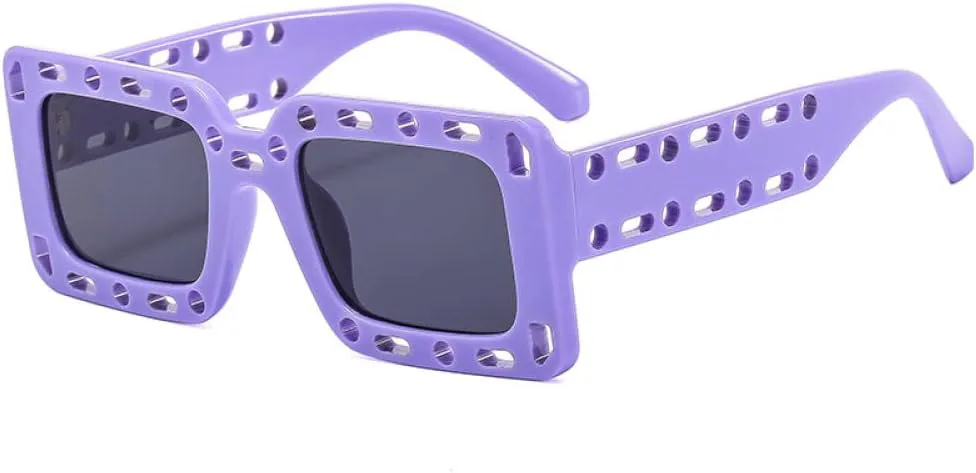 Квадратные солнцезащитные очки большого размера для женщин, с полой оправой, женские солнцезащитные очки с защитой от УФ-излучения UV400 для мужчин MTZJH, Purple
Квадратные солнцезащитные очки большого размера для женщин, с полой оправой, женские солнцезащитные очки с защитой от УФ-излучения UV400 для мужчин MTZJH, Purple