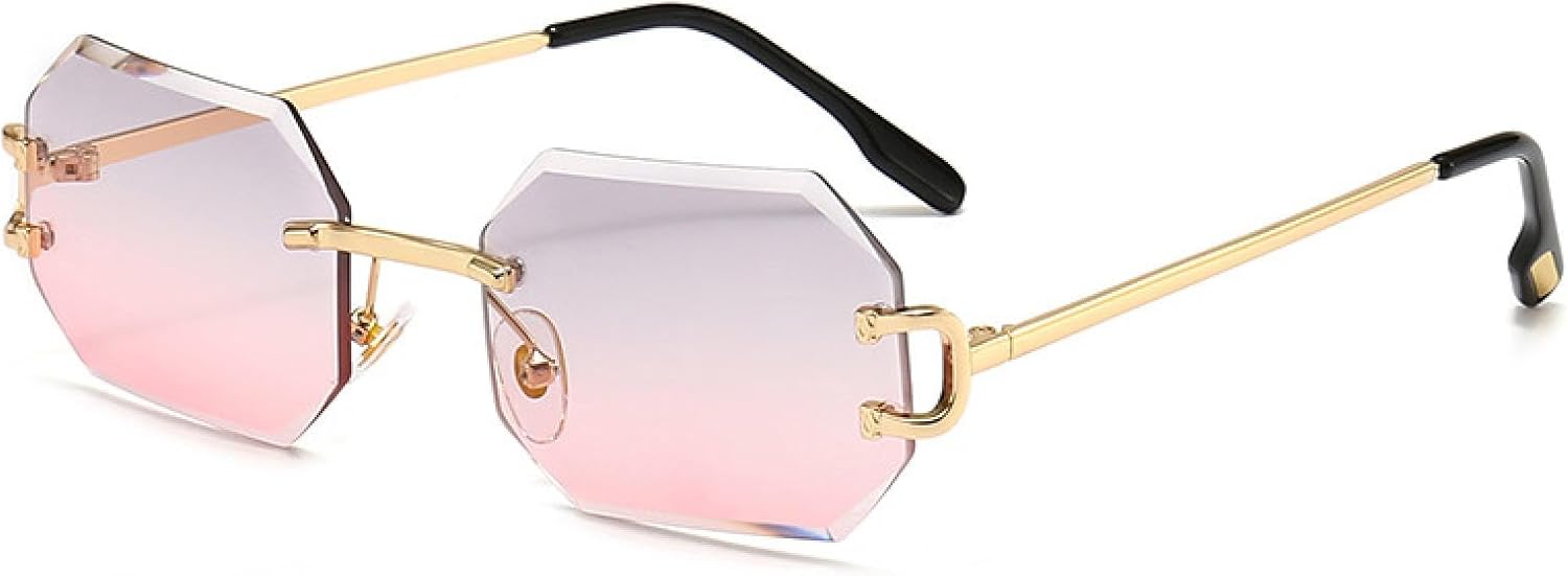 Солнцезащитные очки с защитой от УФ-излучения UV400 | Без оправы, маленькие | Для женщин и мужчин | Для занятий спортом на открытом воздухе и вождения DSVIGF, Gray Pink
Солнцезащитные очки с защитой от УФ-излучения UV400 | Без оправы, маленькие | Для женщин и мужчин | Для занятий спортом на открытом воздухе и вождения DSVIGF, Gray Pink