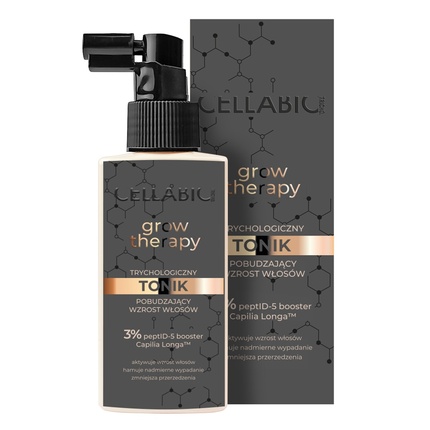 Tricho Grow Therapy тоник для стимуляции роста волос для мужчин 100 мл Cellabic 
Tricho Grow Therapy тоник для стимуляции роста волос для мужчин 100 мл Cellabic