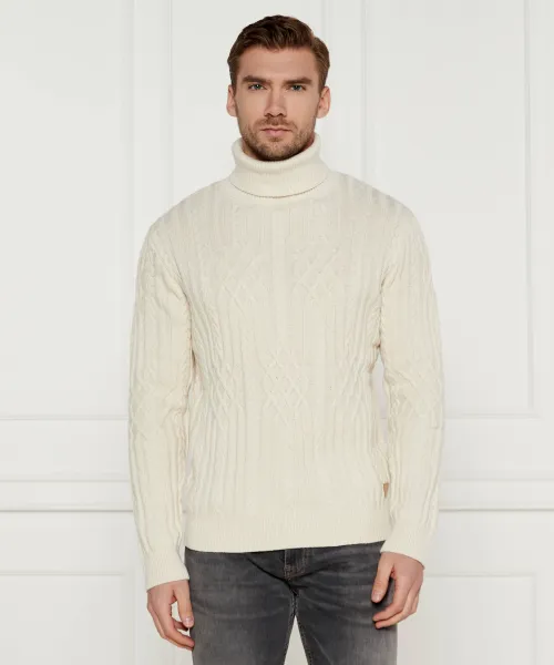 Эвандер водолазка Regular fit Guess Jeans, бежевый
Эвандер водолазка Regular fit Guess Jeans, бежевый