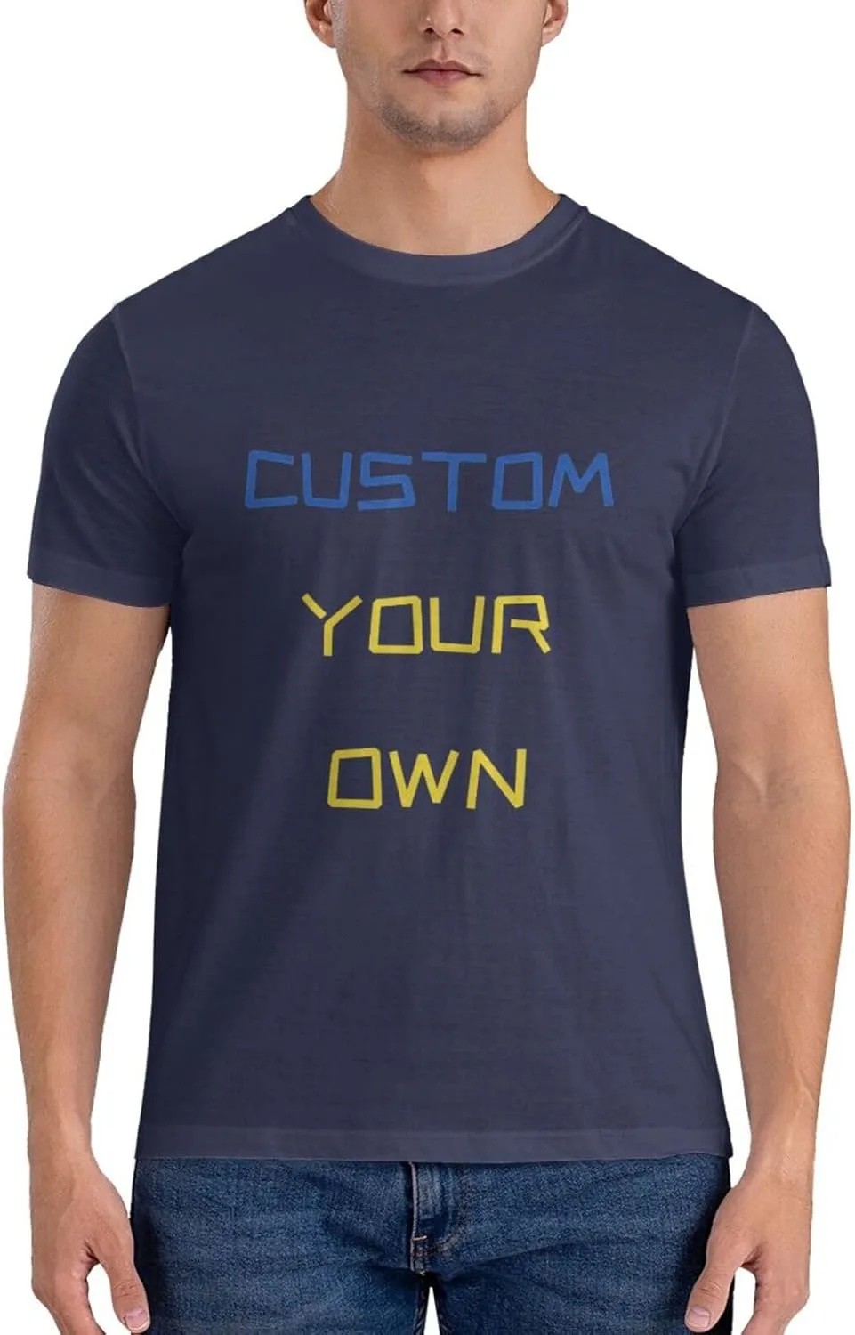 Футболка Customized с принтом спереди и сзади, Cotton, с фото и текстом
Футболка Customized с принтом спереди и сзади, Cotton, с фото и текстом