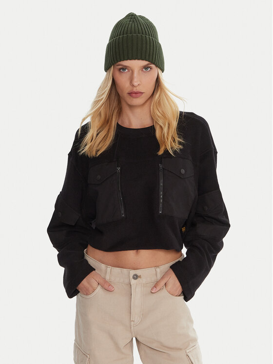 Свитшот relaxed fit Multi Pkt D27168-E312 G-Star Raw, черный
Свитшот relaxed fit Multi Pkt D27168-E312 G-Star Raw, черный