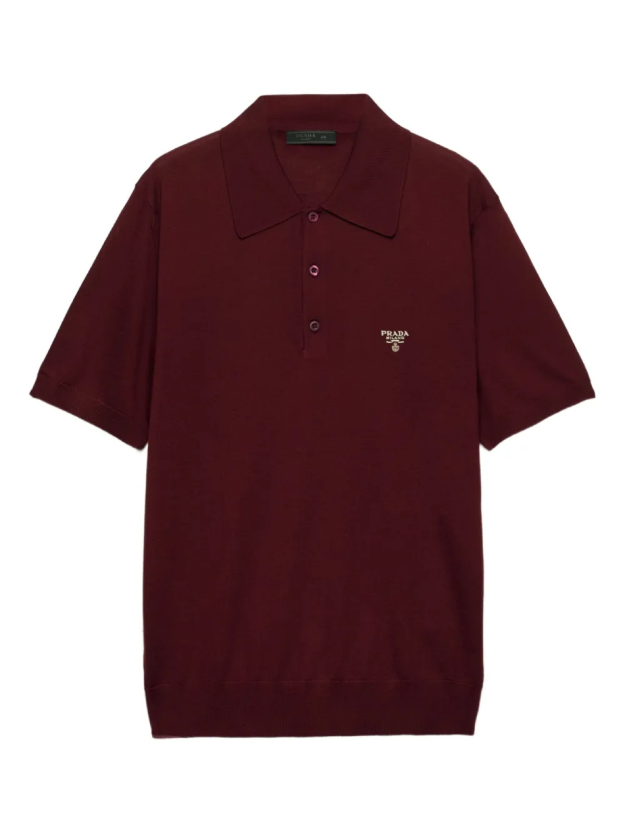 Шерстяная рубашка поло Prada, красный
Шерстяная рубашка поло Prada, красный