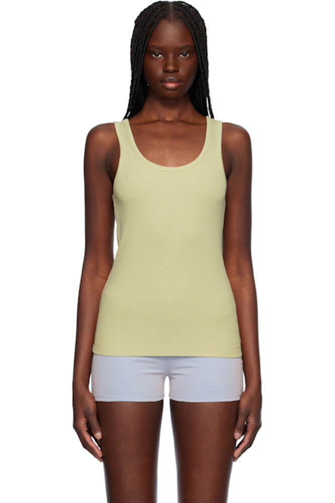 Майка цвета хаки в рубчик CDLP
Майка цвета хаки в рубчик CDLP