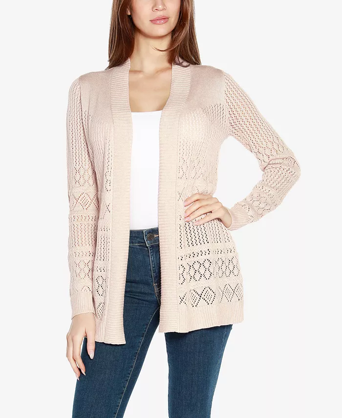 Женский кардиган с длинными рукавами и ажурной вязкой Belldini, коричневый/бежевый
Женский кардиган с длинными рукавами и ажурной вязкой Belldini, коричневый/бежевый