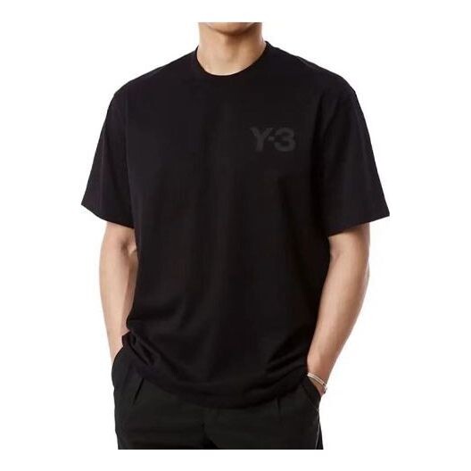Футболка men's y-3 solid color casual short sleeve black Adidas, черный
Футболка men's y-3 solid color casual short sleeve black Adidas, черный