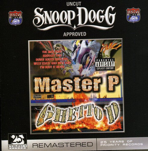 CD диск Master P: Ghetto D: U.S.D.A. Edition
CD диск Master P: Ghetto D: U.S.D.A. Edition