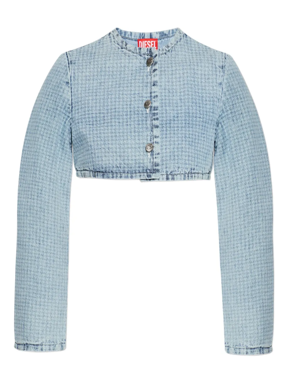 Укороченный жакет De-Terri-S на пуговицах Diesel, синий
Укороченный жакет De-Terri-S на пуговицах Diesel, синий