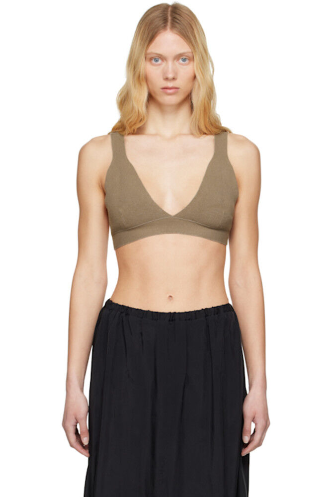 Бюстгальтер-бюстгальтер цвета хаки с треугольными чашечками Lauren Manoogian
Бюстгальтер-бюстгальтер цвета хаки с треугольными чашечками Lauren Manoogian