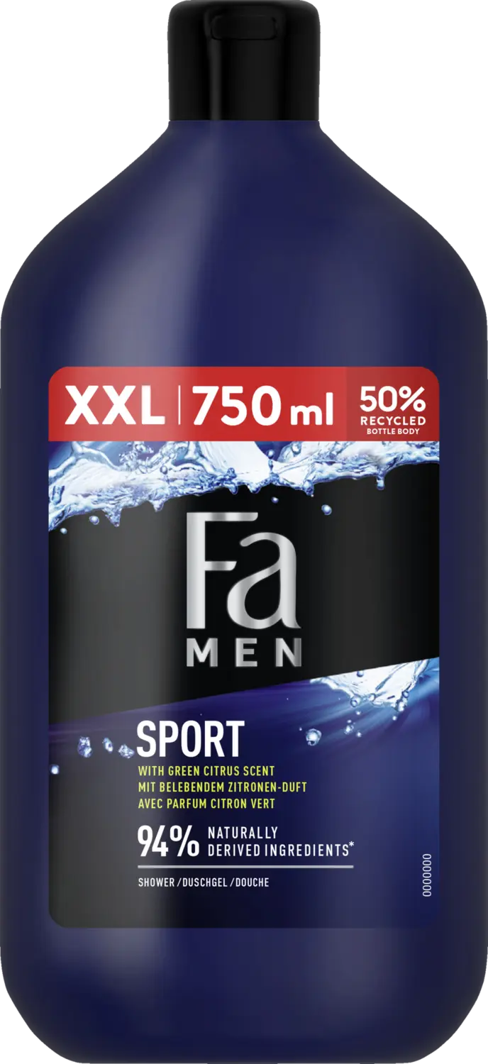 Гель для душа Fa Men Duschgel Sport XXL 
Гель для душа Fa Men Duschgel Sport XXL