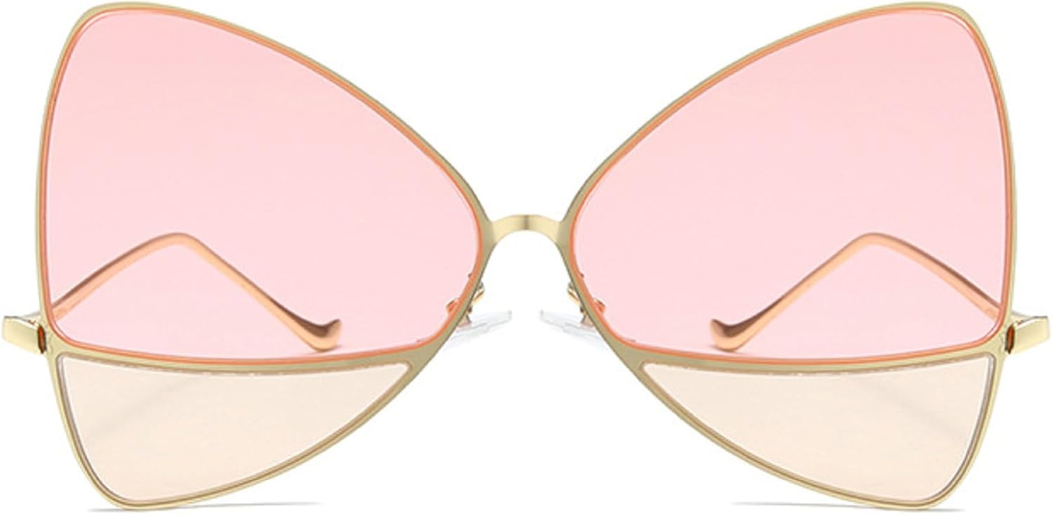 Винтажные солнцезащитные очки-бабочки для женщин, металлическая оправа, двухцветные солнцезащитные очки, модные женские солнцезащитные очки большого размера «кошачий глаз» mincl, Pink
Винтажные солнцезащитные очки-бабочки для женщин, металлическая оправа, двухцветные солнцезащитные очки, модные женские солнцезащитные очки большого размера «кошачий глаз» mincl, Pink