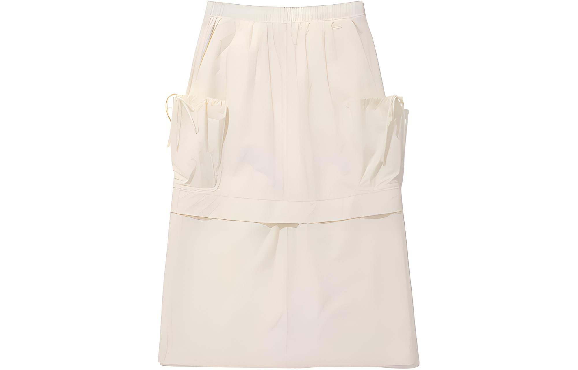 Женская повседневная длинная юбка SS24 COVERNAT, слоновая кость
Женская повседневная длинная юбка SS24 COVERNAT, слоновая кость