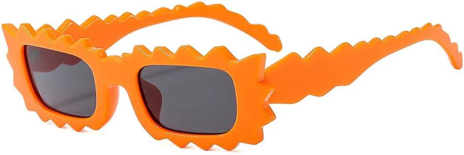 Модные солнцезащитные очки неправильной формы прямоугольной формы для женщин, градиентные линзы UV400, ретро-очки квадратной формы для мужчин HYYZZC, Orange Gray
Модные солнцезащитные очки неправильной формы прямоугольной формы для женщин, градиентные линзы UV400, ретро-очки квадратной формы для мужчин HYYZZC, Orange Gray