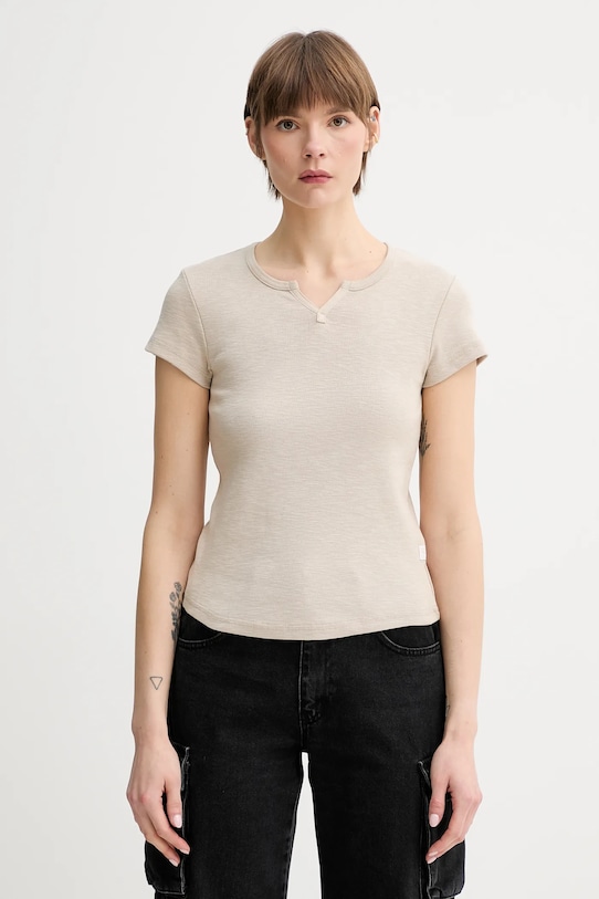 Хлопковая футболка G-Star, бежевый
Хлопковая футболка G-Star, бежевый