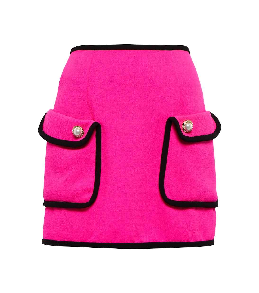 Мини-юбка из шерсти с высокой талией и декором Rodarte, Neon Pink And Black
Мини-юбка из шерсти с высокой талией и декором Rodarte, Neon Pink And Black