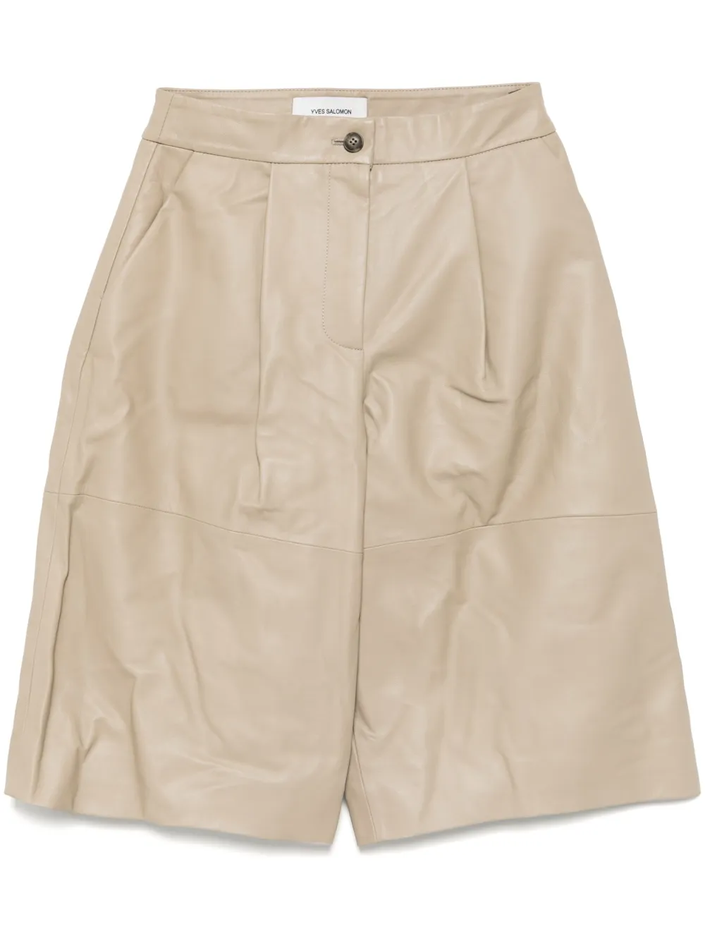 Кожаные шорты YVES SALOMON, нейтральный
Кожаные шорты YVES SALOMON, нейтральный