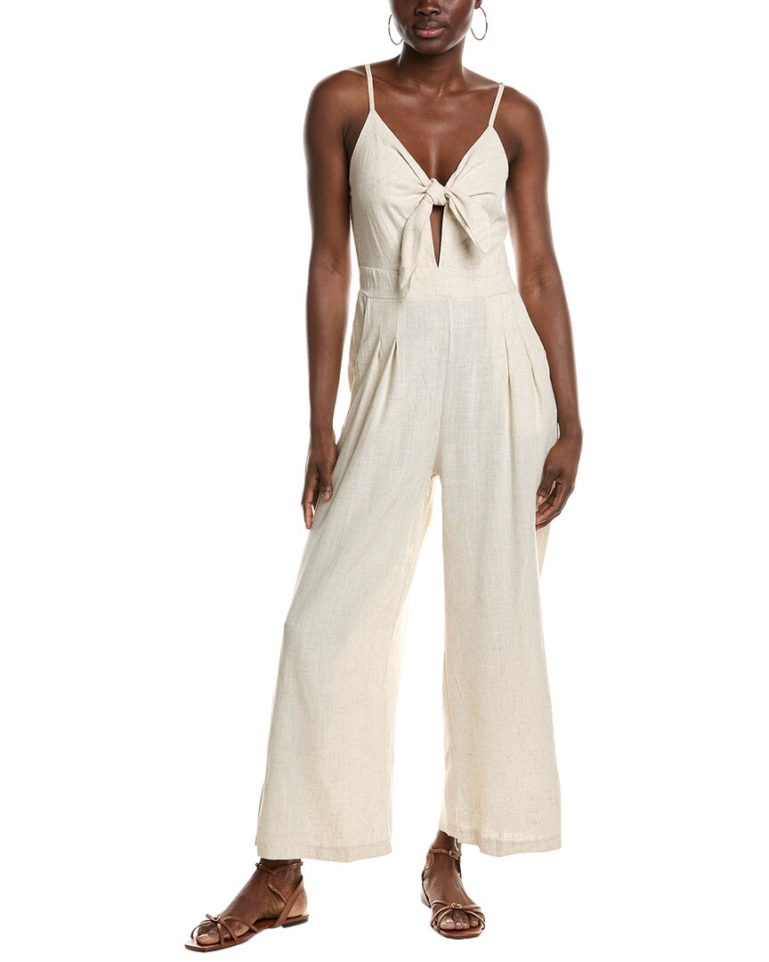 Анна Кей Коктейльный комбинезон с завязками ANNA KAY, белый 
Анна Кей Коктейльный комбинезон с завязками ANNA KAY, белый