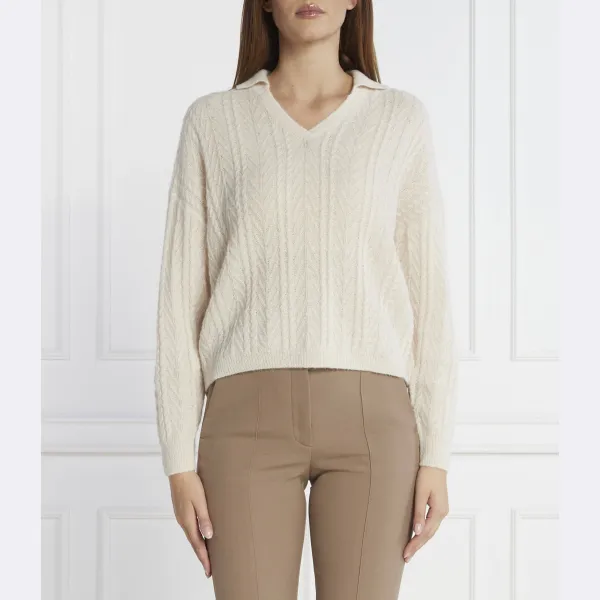 Шерстяной свитер обычного кроя Peserico, бежевый
Шерстяной свитер обычного кроя Peserico, бежевый