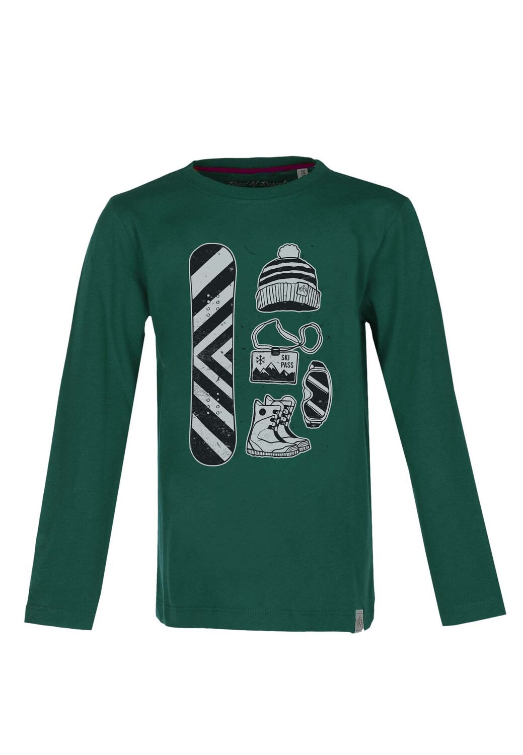 Лонгслив Band of Rascals Snowboard, цвет racing green
Лонгслив Band of Rascals Snowboard, цвет racing green