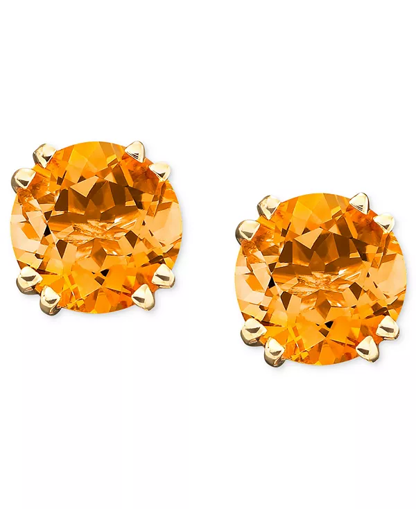 Серьги-Гвоздики из 14-каратного золота с цитрином (3,5 карата) Macy'S, citrine
Серьги-Гвоздики из 14-каратного золота с цитрином (3,5 карата) Macy'S, citrine