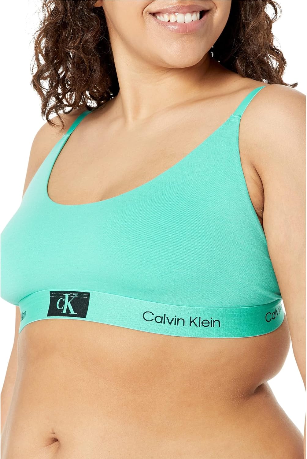 Calvin Klein Plus Size 1996 Cotton Unline Bralette (FF), Fresh Peppermint
Calvin Klein Plus Size 1996 Cotton Unline Bralette (FF), Fresh Peppermint