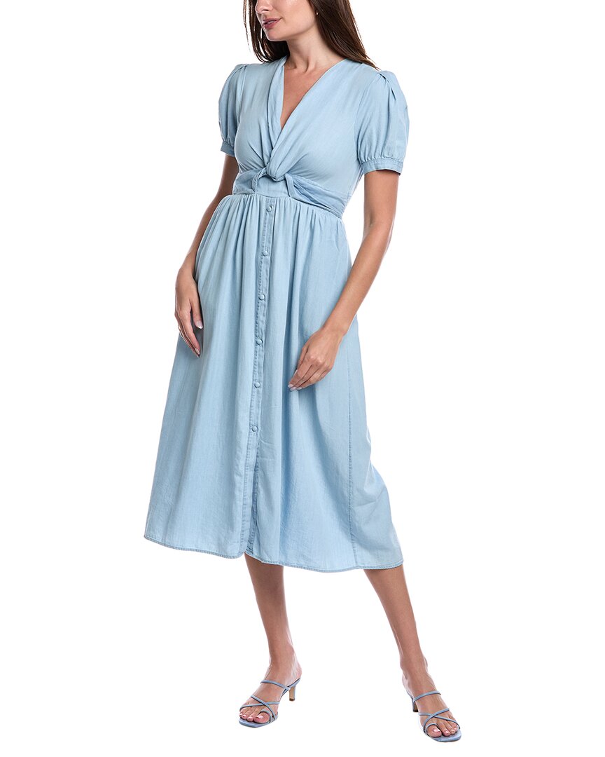 Крисси платье миди с перекрученным передом Sam Edelman, синий
Крисси платье миди с перекрученным передом Sam Edelman, синий