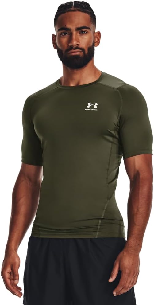 Under Armour мужская футболка HeatGear Compression с коротким рукавом, (390) Marine Od Green/White
Under Armour мужская футболка HeatGear Compression с коротким рукавом, (390) Marine Od Green/White