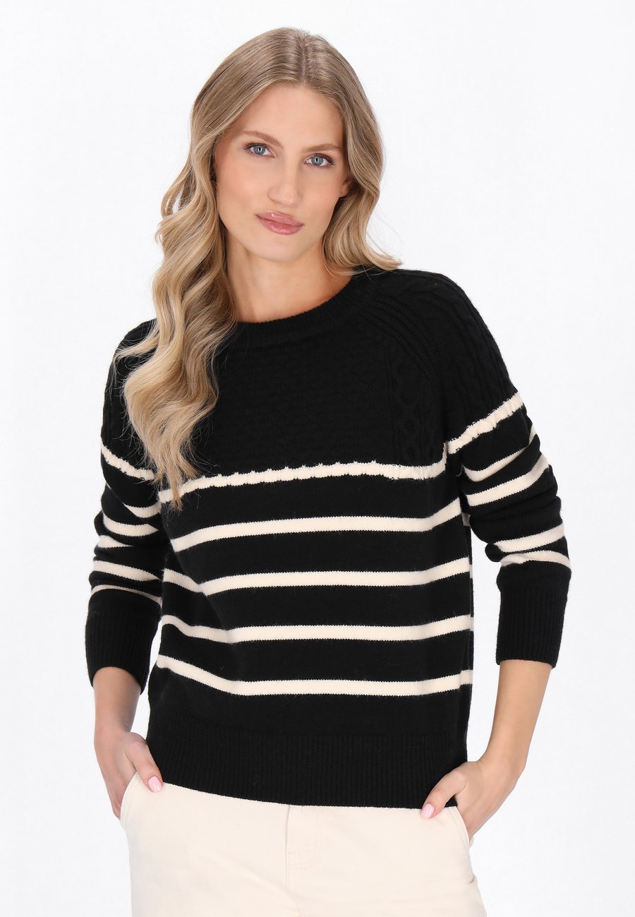 Джемпер DreiMaster Jumper, Black Offwhite/Black
Джемпер DreiMaster Jumper, Black Offwhite/Black
