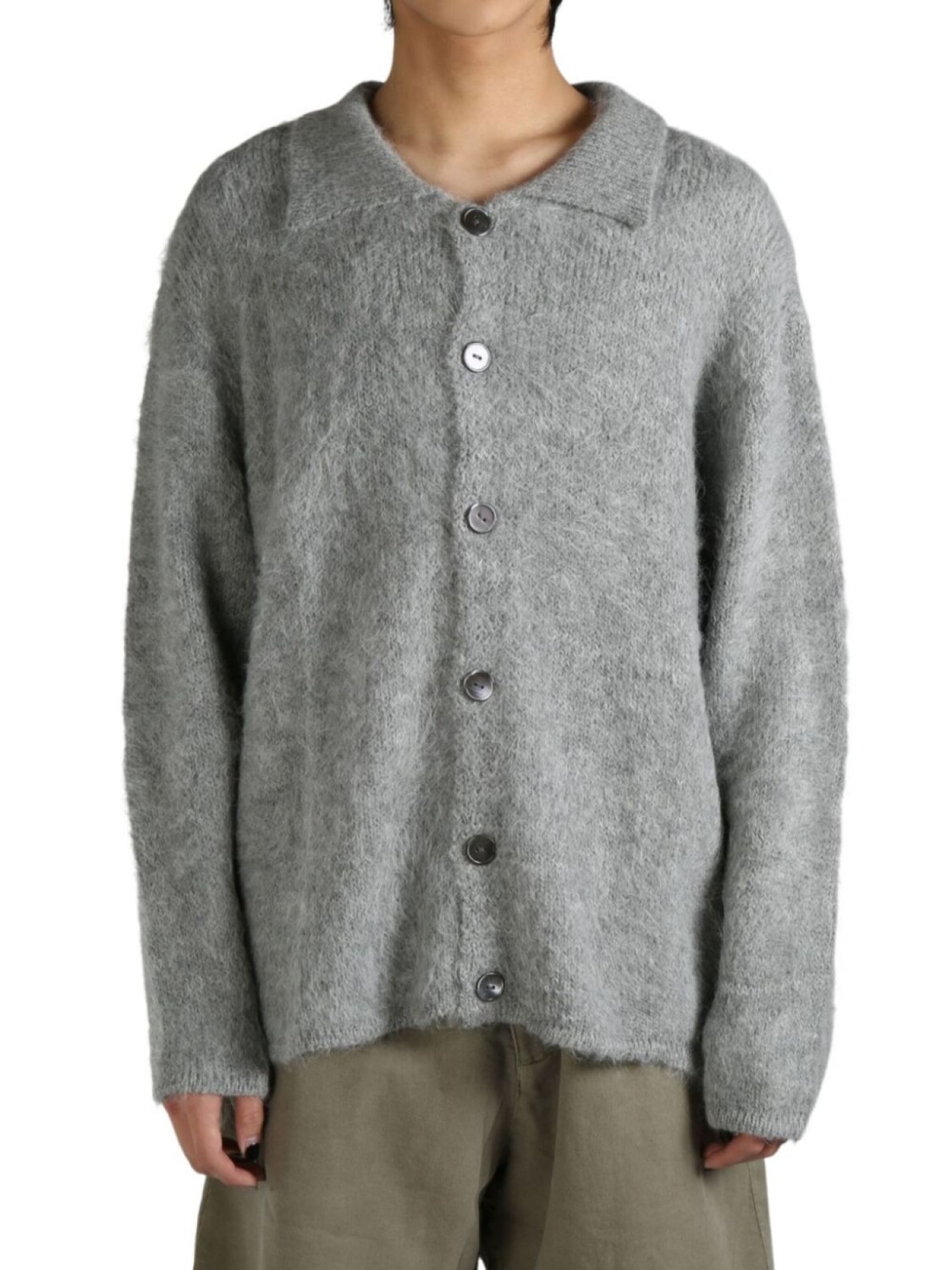 Кардиган с рисунком «чертополох» The Elder Statesman, серый
Кардиган с рисунком «чертополох» The Elder Statesman, серый