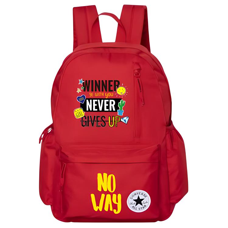 Converse Полиэстеровый рюкзак средний размер унисекс красный, English Short Phrase
Converse Полиэстеровый рюкзак средний размер унисекс красный, English Short Phrase