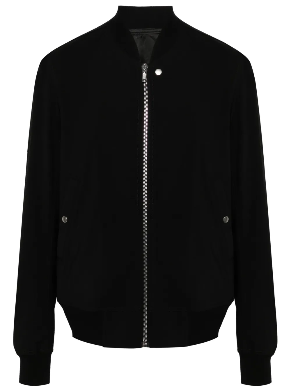 Шерстяной бомбер Rick Owens, черный 
Шерстяной бомбер Rick Owens, черный