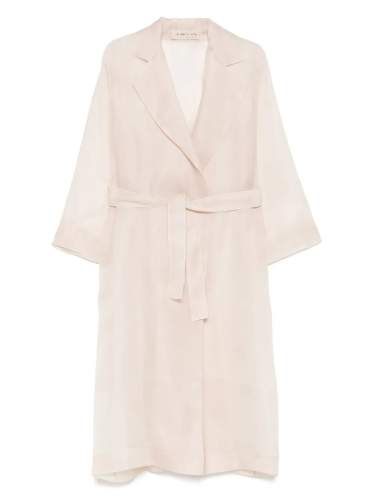 Blanca Vita прозрачный тренч, нейтральный
Blanca Vita прозрачный тренч, нейтральный