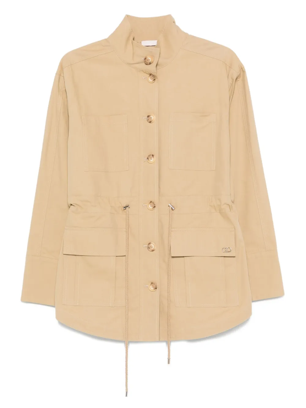 Пальто с логотипом LIU JO, нейтральный
Пальто с логотипом LIU JO, нейтральный