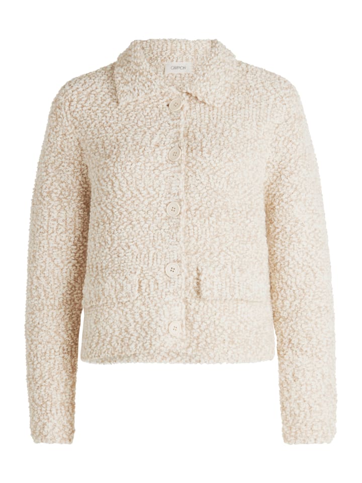 Бежевый кардиган с воротником CARTOON
Бежевый кардиган с воротником CARTOON