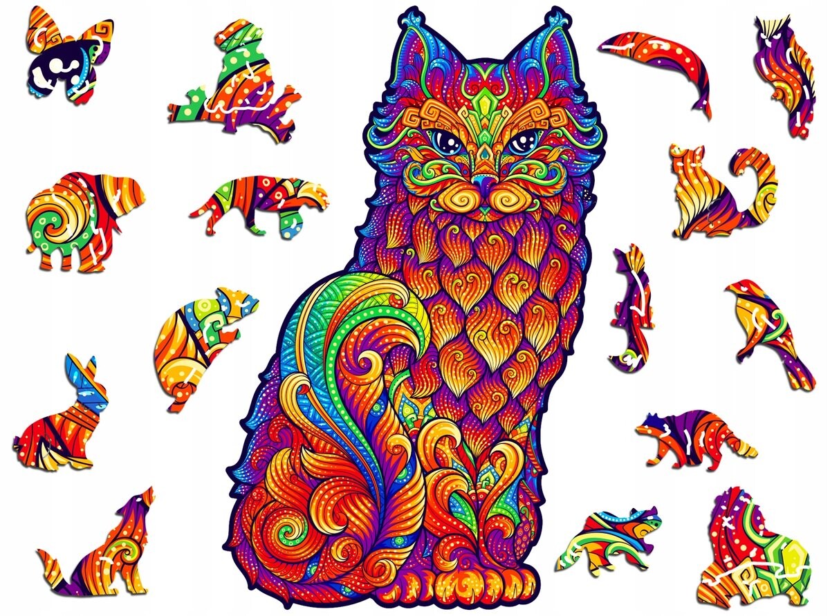 Деревянный пазл премиум-класса 3D-пазл для взрослых Cat L Animals Adawoo — идеальный подарок на Рождество, День Рождения, Именины, День Святого Валентина
Деревянный пазл премиум-класса 3D-пазл для взрослых Cat L Animals Adawoo — идеальный подарок на Рождество, День Рождения, Именины, День Святого Валентина