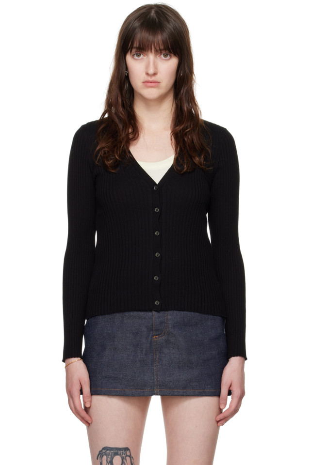 Кардиган амбровый Katie Holmes Edition A.P.C., черный
Кардиган амбровый Katie Holmes Edition A.P.C., черный