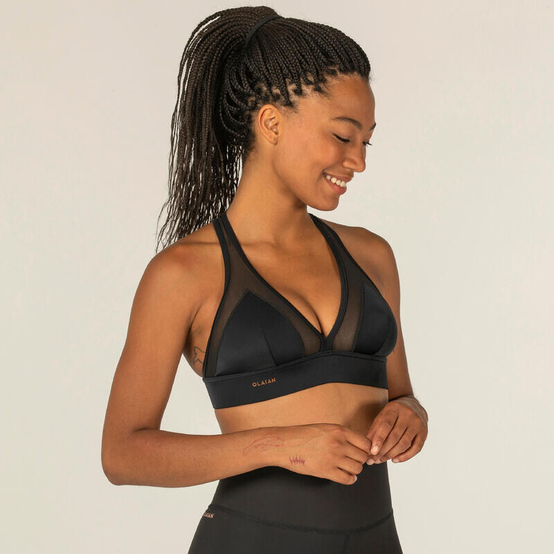 Верх бикини женский, бюстье, регулируемый по спине, серфинг - Isa черный OLAIAN, цвет schwarz
Верх бикини женский, бюстье, регулируемый по спине, серфинг - Isa черный OLAIAN, цвет schwarz